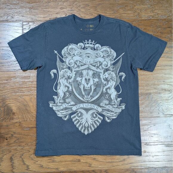 RVCA Other - RVCA George Thompson TShirt Lions Special Edition Mens‎ Size Small Gray
